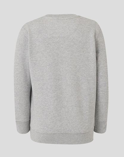 Leicester Tigers Junior 25/26 Travel Crewneck Sweatshirt