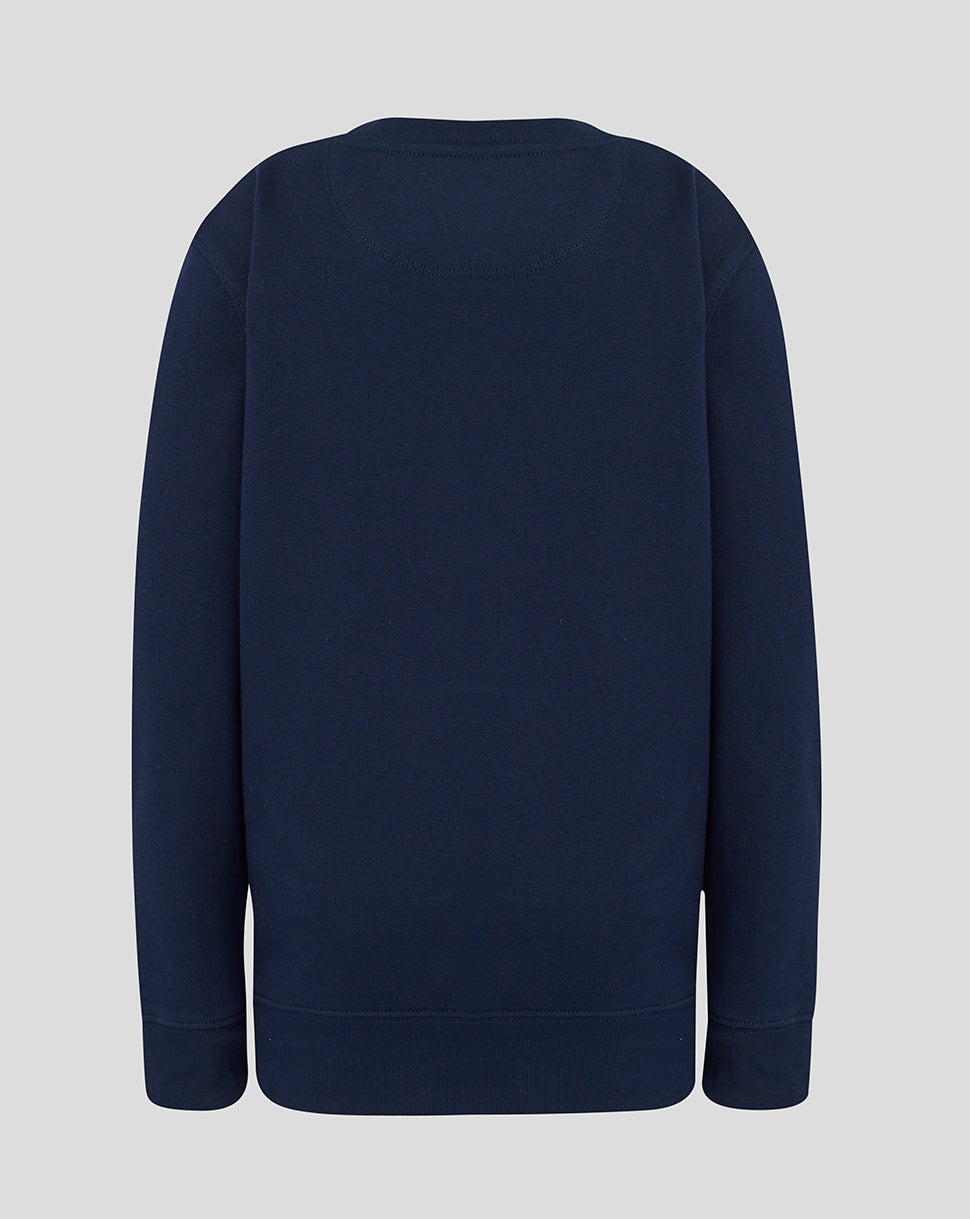 Sudadera de cuello redondo Yorkshire Cricket Junior 26/27 - Azul marino - French Navy