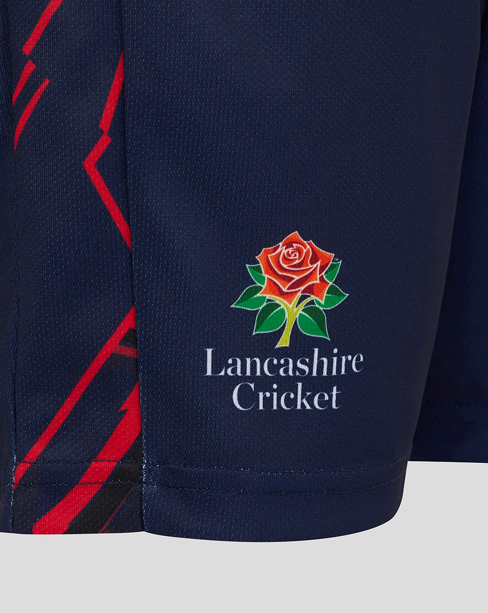 Pantalón corto Lancashire Cricket Junior 26/27 Rendimiento – Peacoat - Peacoat