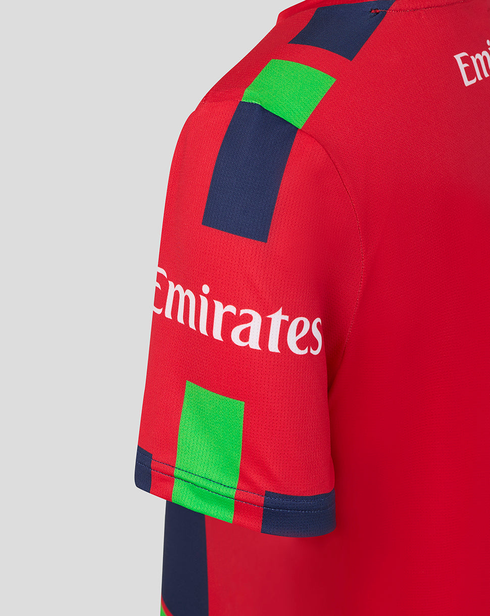 Camiseta de manga corta Lancashire Cricket 26/27 T20 junior – Rojo - Rojo
