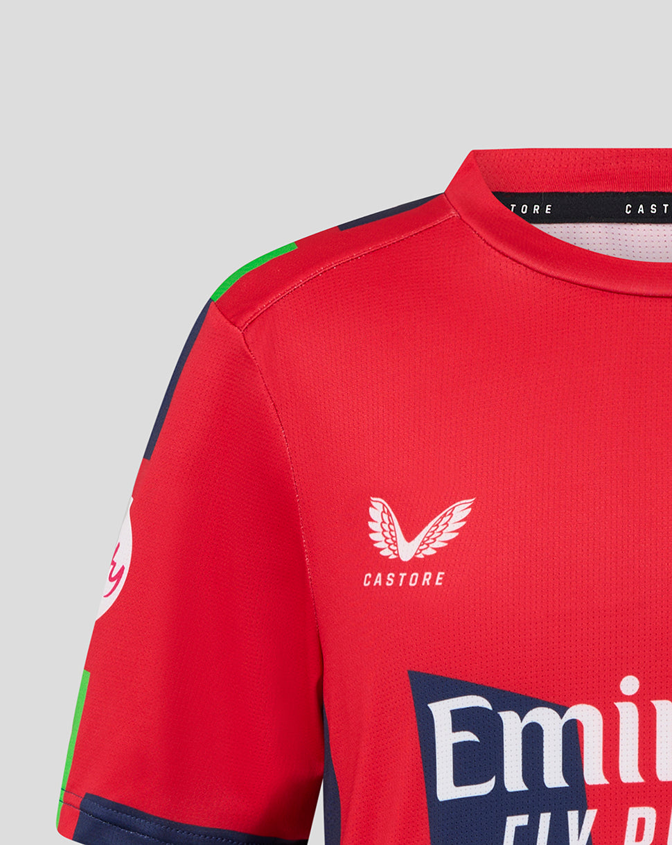 Camiseta de manga corta Lancashire Cricket 26/27 T20 junior – Rojo - Rojo