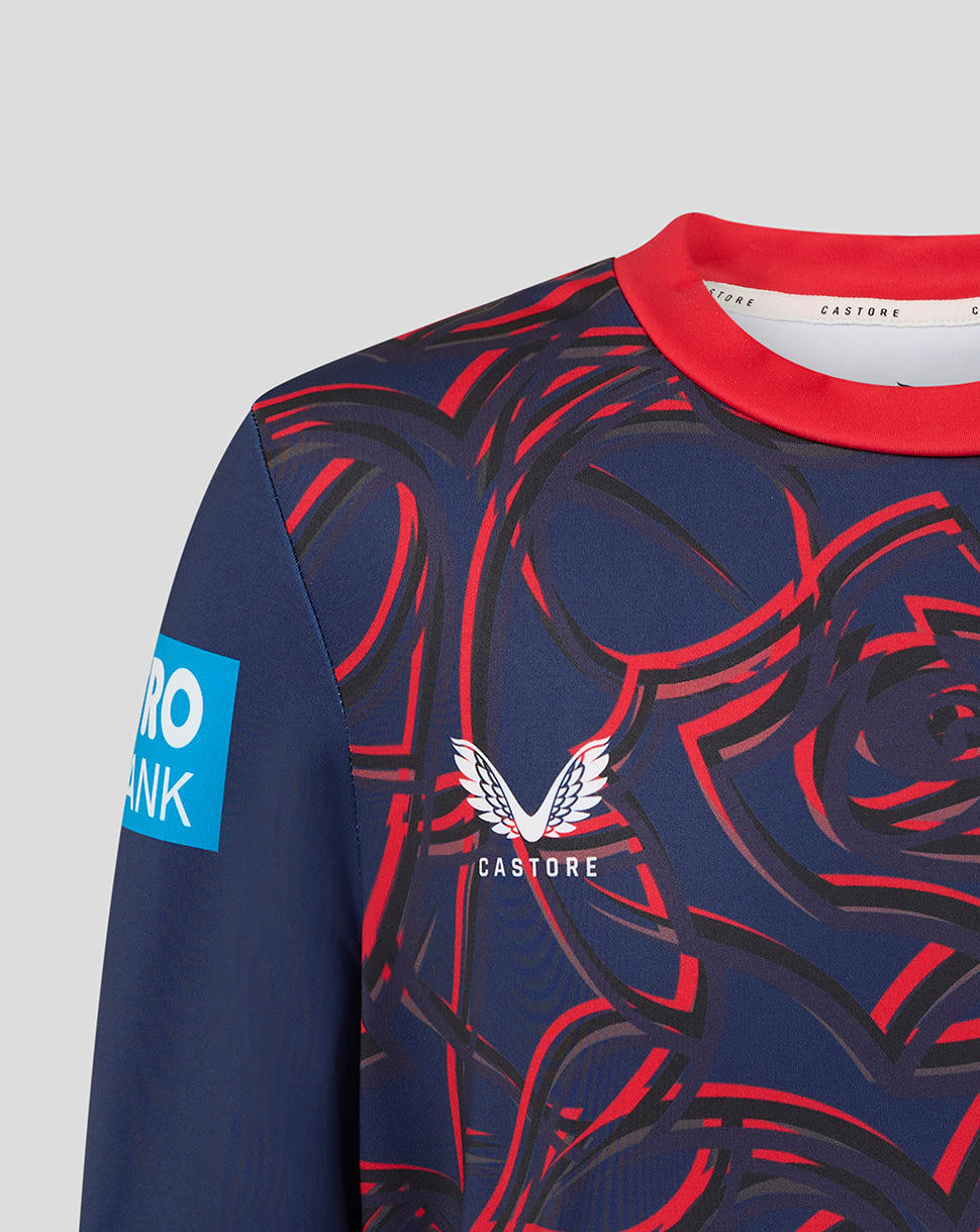 Lancashire Cricket Junior 26/27 ODI Sweatshirt – Peacoat - Peacoat