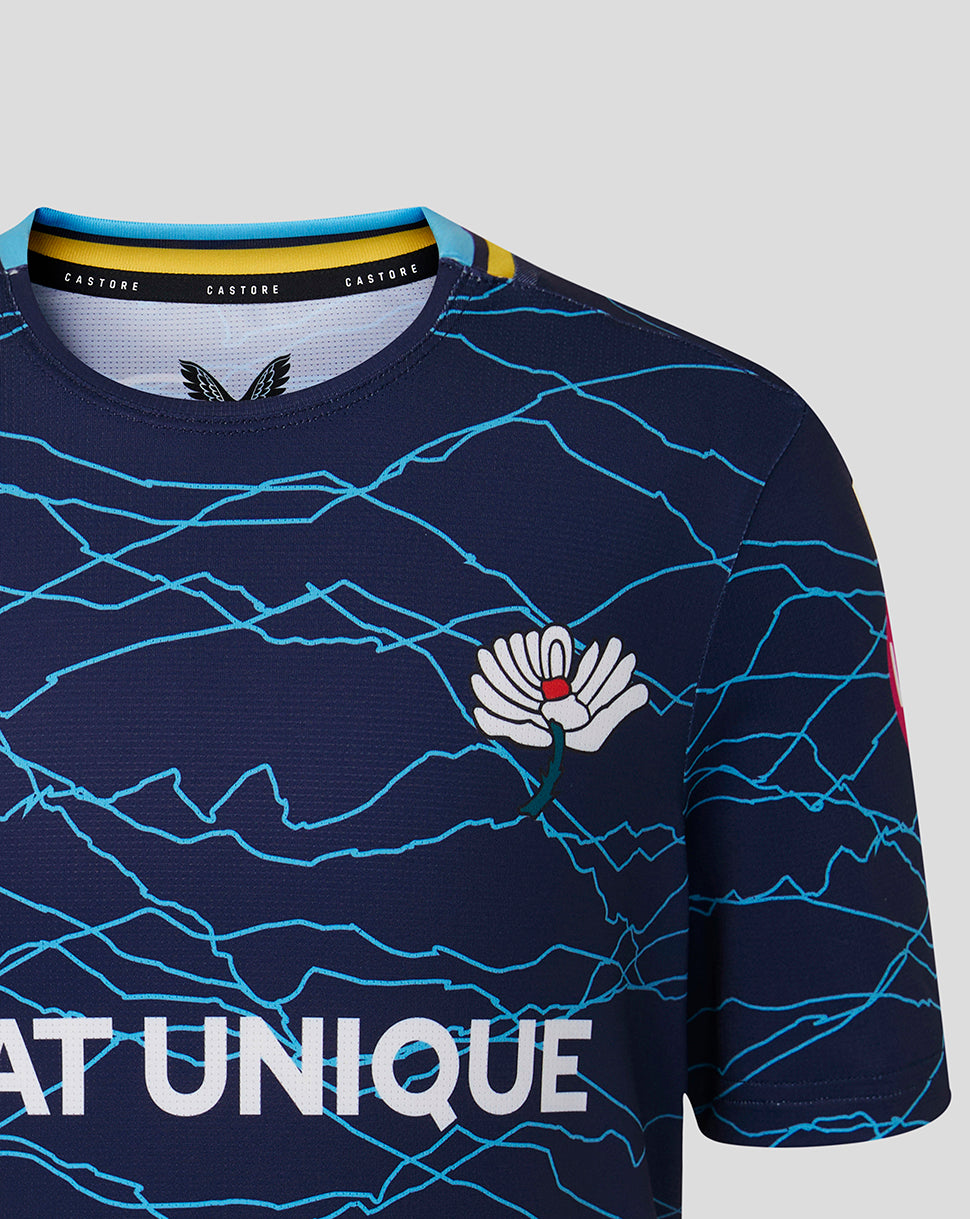 Yorkshire Cricket junior 26/27 T20 shirt met korte mouw – Peacoat - Peacoat