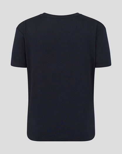 Leicester Tigers Junior 25/26 Varsity Short Sleeve T-Shirt - Navy