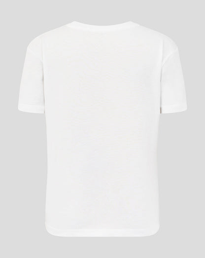 Leicester Tigers Junior 25/26 Varsity Short Sleeve T-Shirt - White