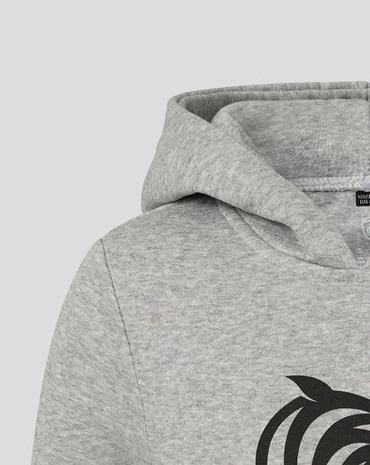Leicester Tigers Junior 25/26 Varsity 1880 Hoodie - Grey