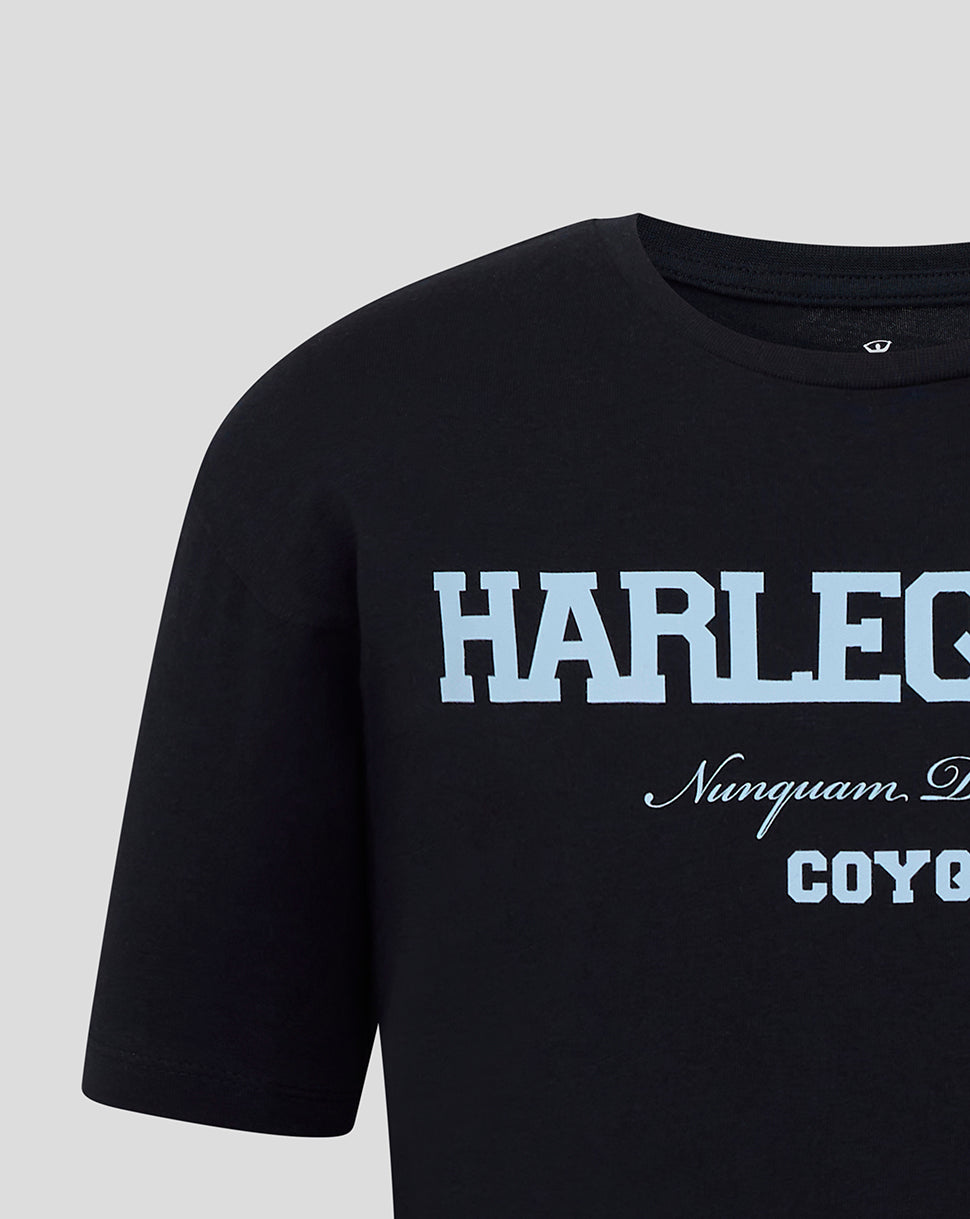 Harlequins Junior 25/26 Varsity T-Shirt - Marineblau