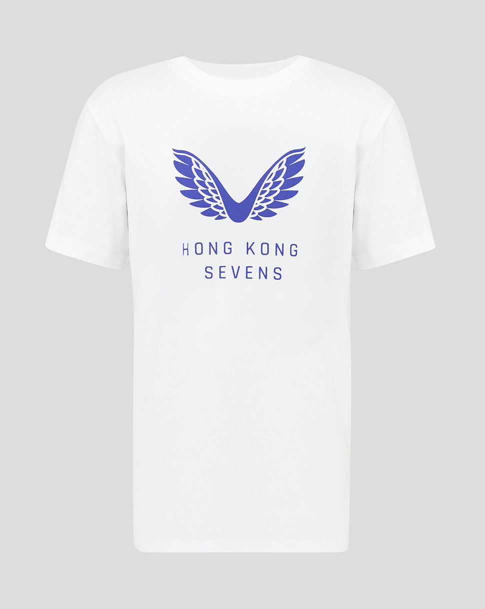 Camiseta Hong Kong China Rugby Junior 2026 Big Wings - Blanco