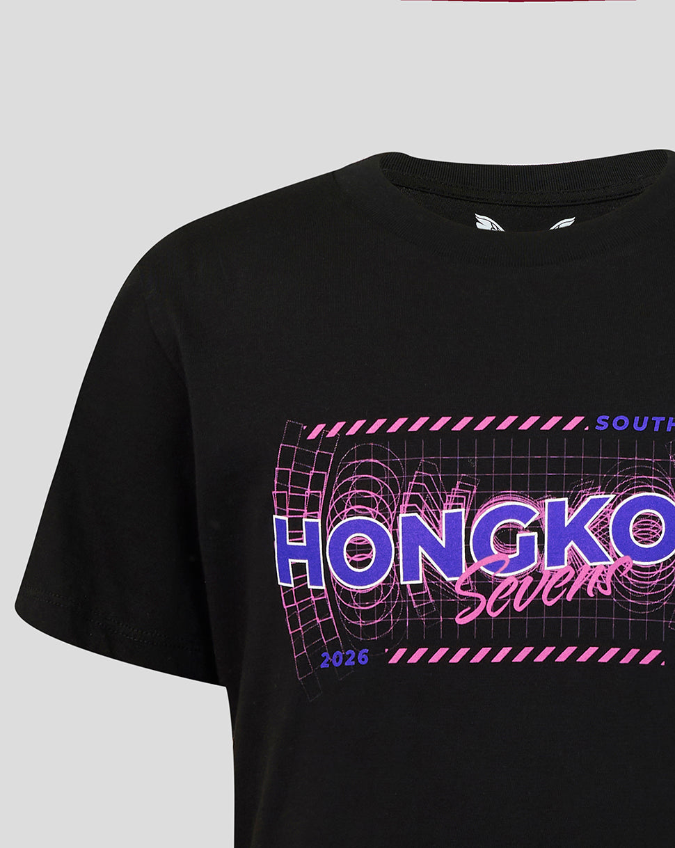 Hong Kong China Rugby Junior 2026 HK7s Sound Wave T-Shirt