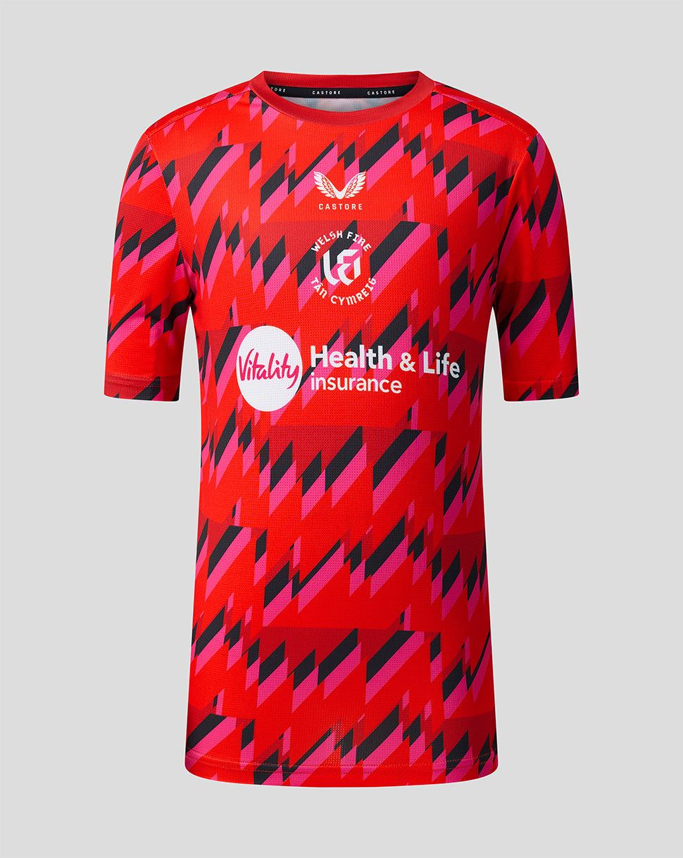 Camiseta de manga corta Welsh Fire The Hundred 2026 Training junior - Rojo