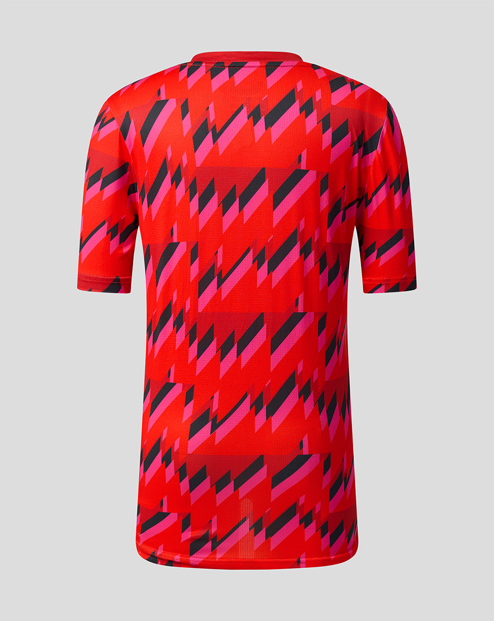 Camiseta de manga corta Welsh Fire The Hundred 2026 Training junior - Rojo