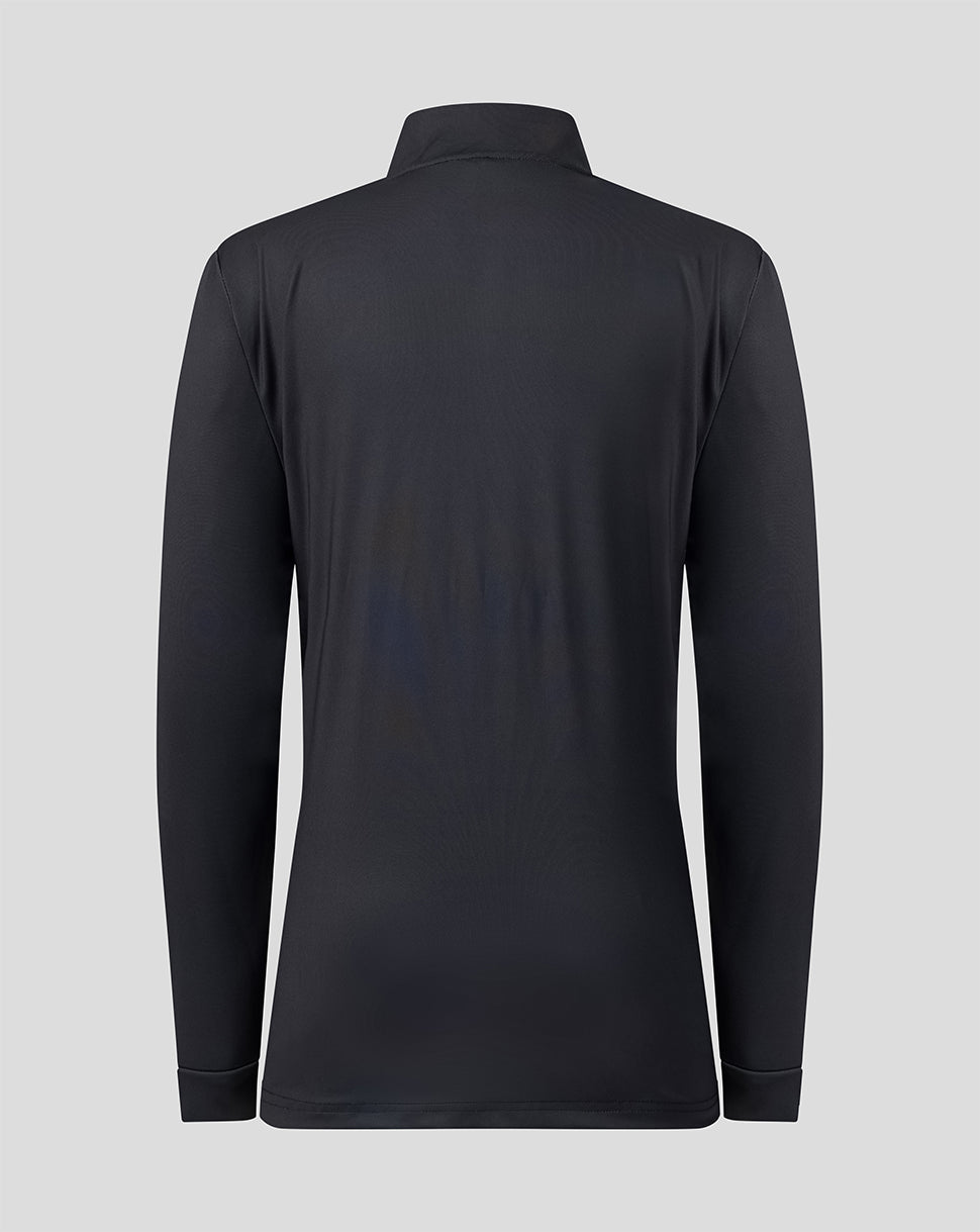 Welsh Fire The Hundred Junior 2026 Performance-shirt met kwartritssluiting - Rood