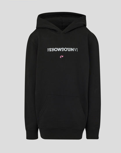 Black hoodie with 'The Showdown VI' logo on a light gray background