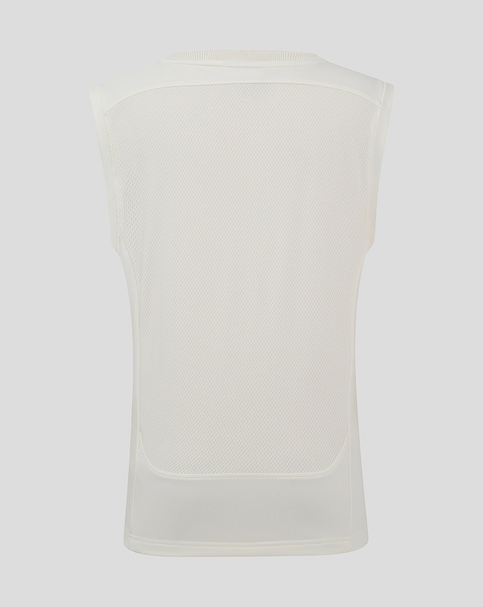 Junior Cricket Vest - Cannoli Cream