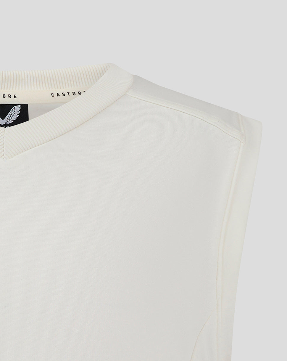 Junior Cricket Vest - Cannoli Cream