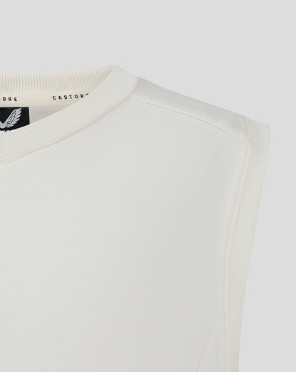 Junior Cricket Vest - Cannoli Cream