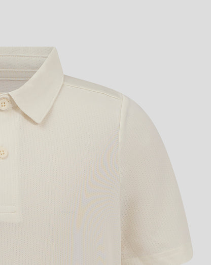 Junior Cricket Tech Playing Shirt - Cannoli Cream