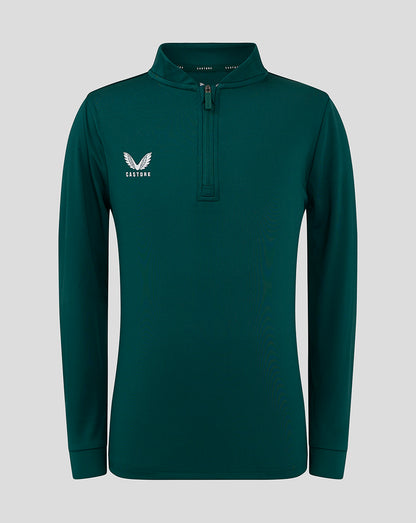 Bomber Neck 1/4 Zip - Botanical Garden