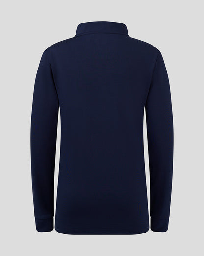 Bomber Neck 1/4 Zip - Peacoat