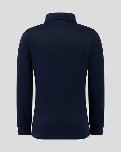 Junior Fleece Lined 1/4 Zip - Peacoat