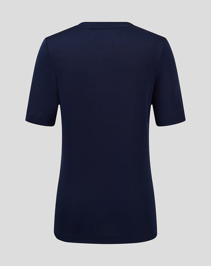 Gradient Printed ss Training Tee - Peacoat/Blueprint