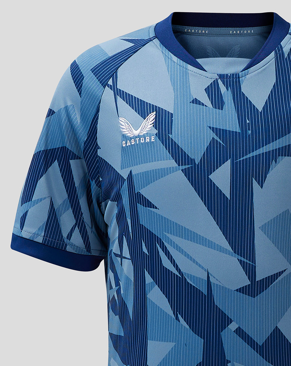 Camiseta Aston Villa Junior 23/24 Tercera - Blue Shadow/Blue Depths