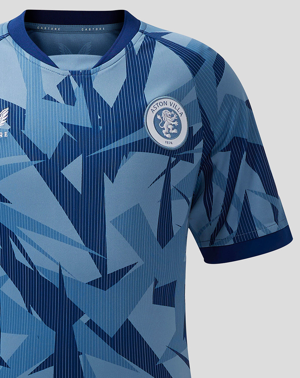 Camiseta Aston Villa Junior 23/24 Tercera - Blue Shadow/Blue Depths