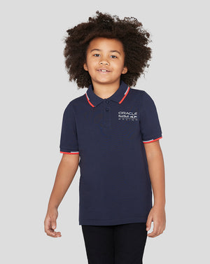 Oracle Red Bull Racing Junior Core Polo - Night Sky