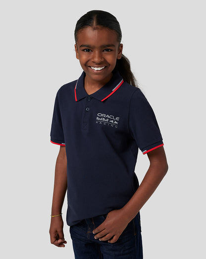 Oracle Red Bull Racing Junior Core Polo - Night Sky