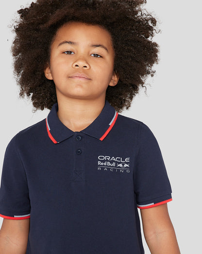 Oracle Red Bull Racing Junior Core Polo - Night Sky