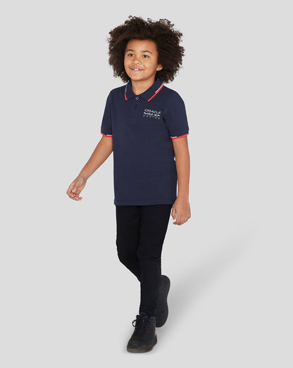 Oracle Red Bull Racing Junior Core Polo - Night Sky