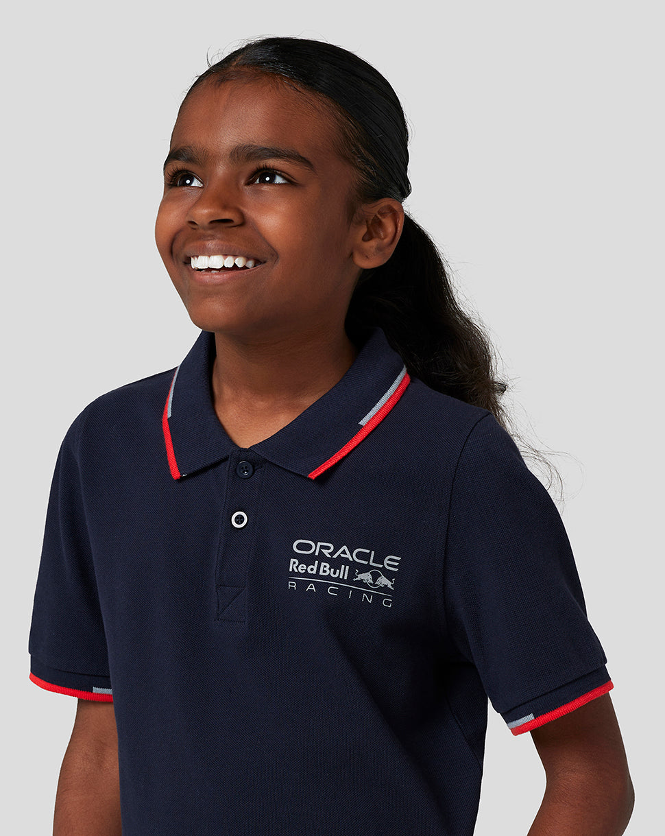 Oracle Red Bull Racing Junior Core Poloshirt – Nachthimmel - Night Sky