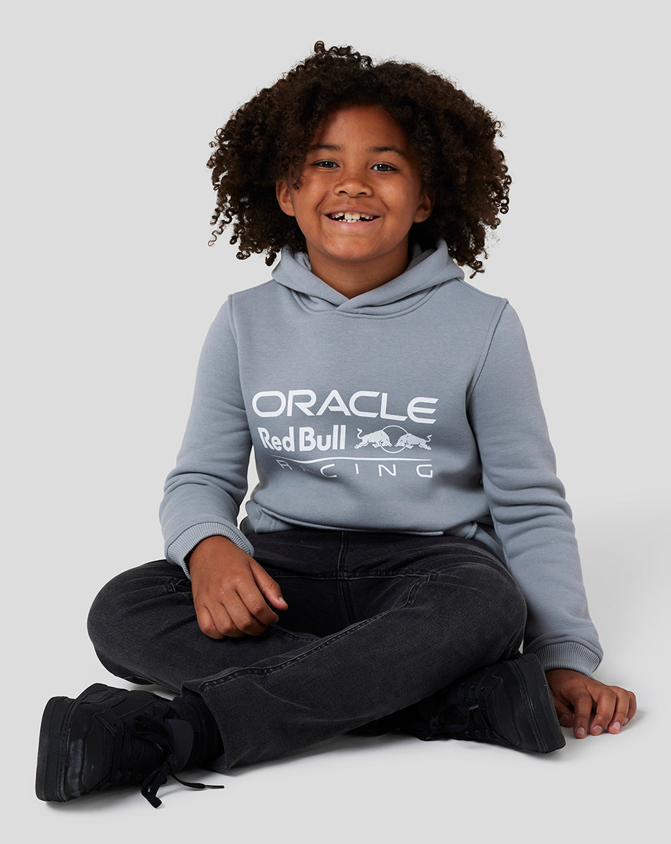 Oracle Red Bull Racing Junior Core Overhead Hoodie - Grey