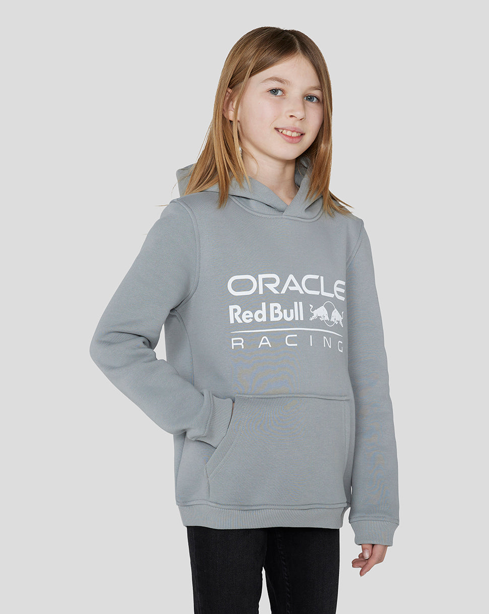 Oracle Red Bull Racing Junior Core Overhead Hoodie - Grey