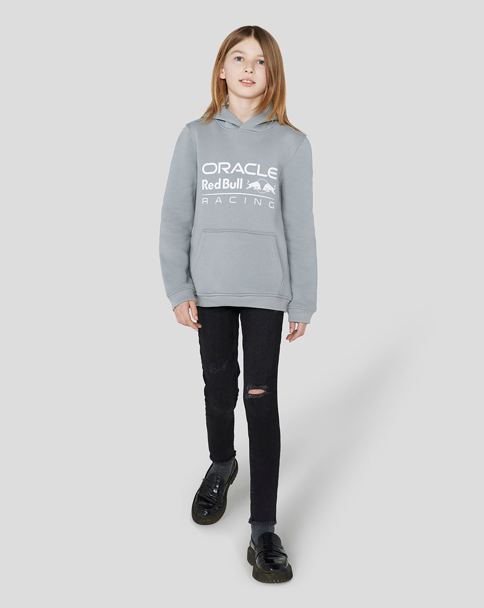 Oracle Red Bull Racing Junior Core Overhead Hoodie - Grey