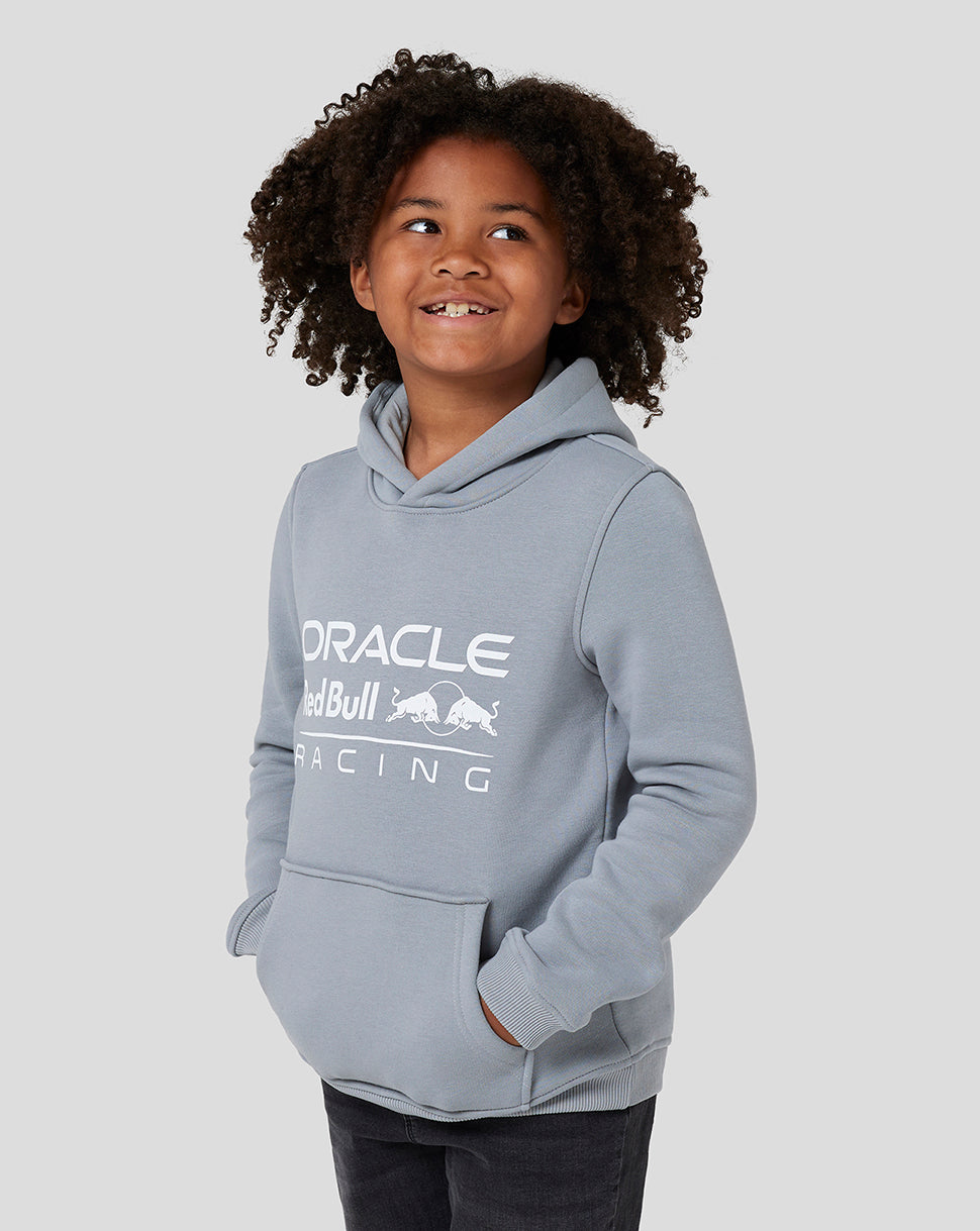 Oracle Red Bull Racing Junior Core Overhead Hoodie - Grey