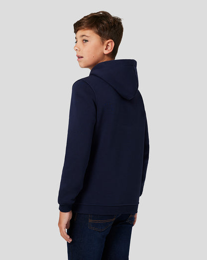 Junior Oracle Red Bull Racing Core Overhead Hoodie - Night Sky