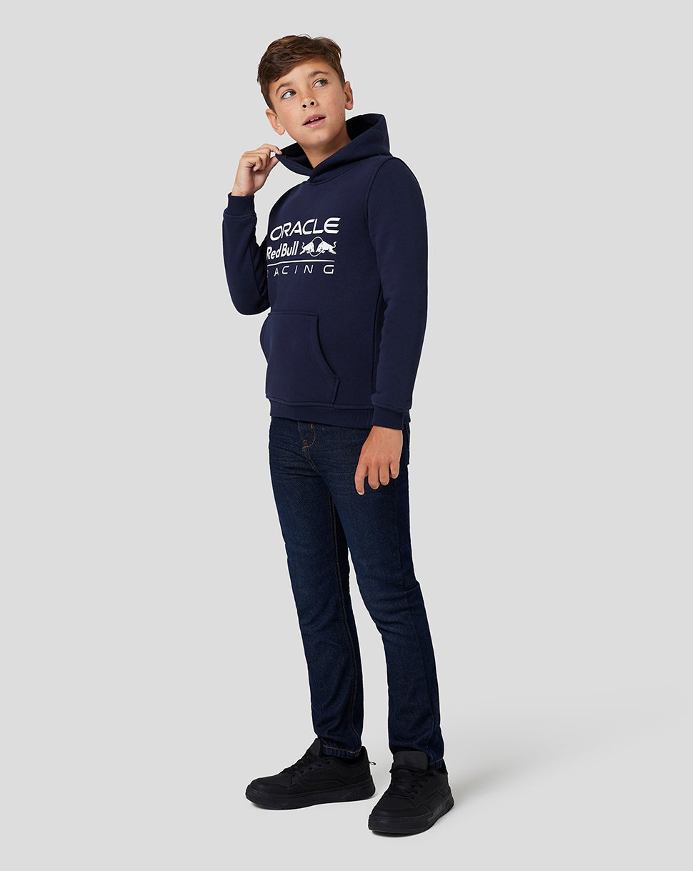 Sudadera con capucha Junior Oracle Red Bull Racing Core Overhead – Cielo nocturno - Night Sky