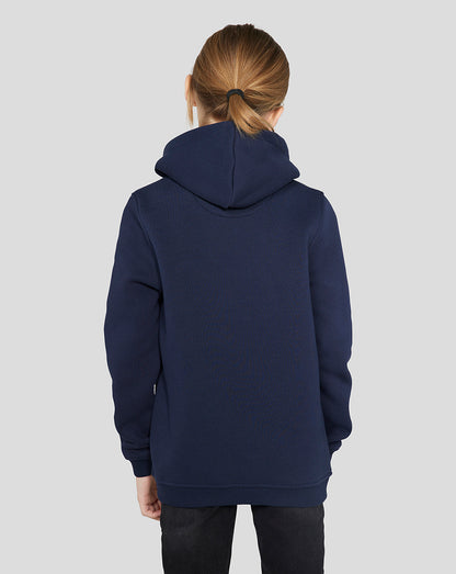 Junior Oracle Red Bull Racing Core Overhead Hoodie - Night Sky