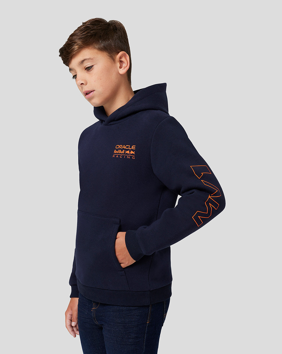 Sudadera con capucha Junior Oracle Red Bull Racing Driver Max Verstappen – Cielo nocturno - Night Sky