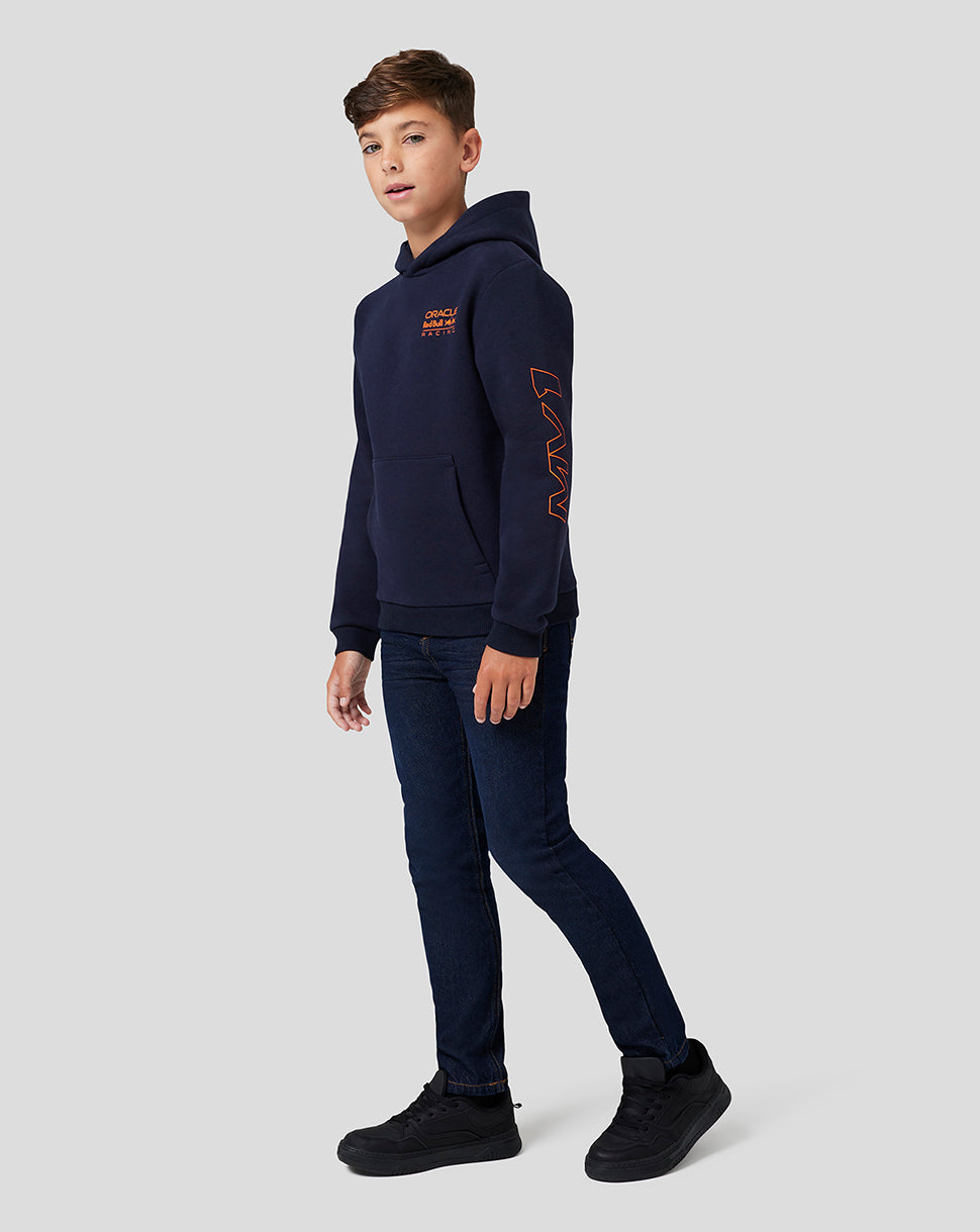 Sudadera con capucha Junior Oracle Red Bull Racing Driver Max Verstappen – Cielo nocturno - Night Sky