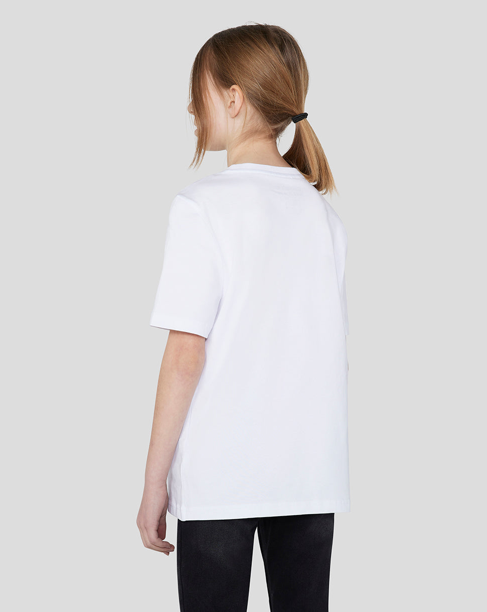 Camiseta junior con logotipo grande Oracle Red Bull Racing – Blanco - Blanco