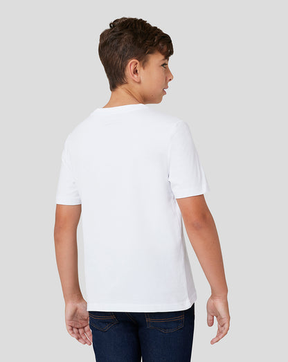 Oracle Red Bull Racing Junior Large Front Logo T-Shirt - White