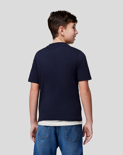 Oracle Red Bull Racing Junior Large Front Logo T-Shirt - Night Sky