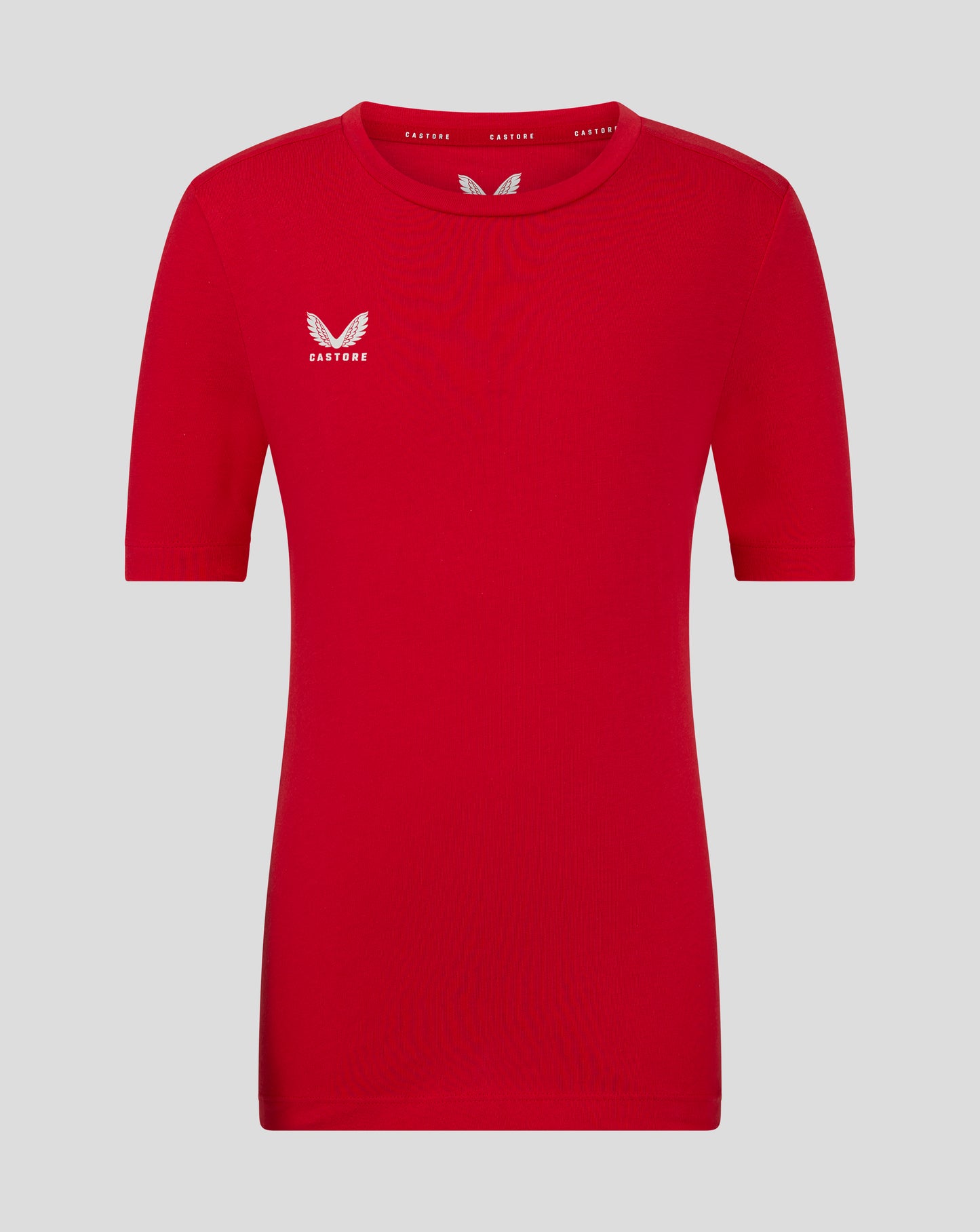 Junior Cotton Leisure Tee - True Red