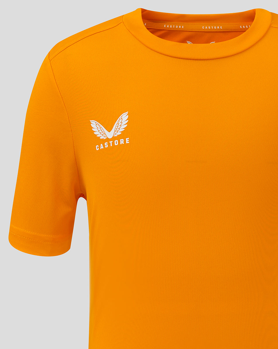 Junior Performance Tee - Bright Marigold