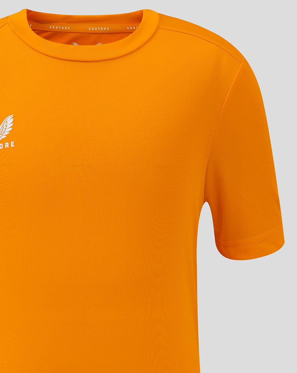 Junior Performance Tee - Bright Marigold