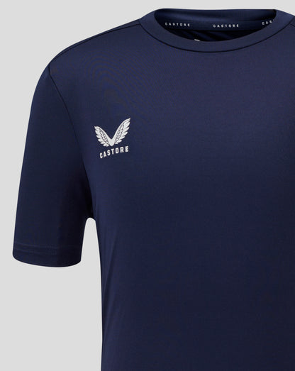 Junior Performance Tee - Peacoat