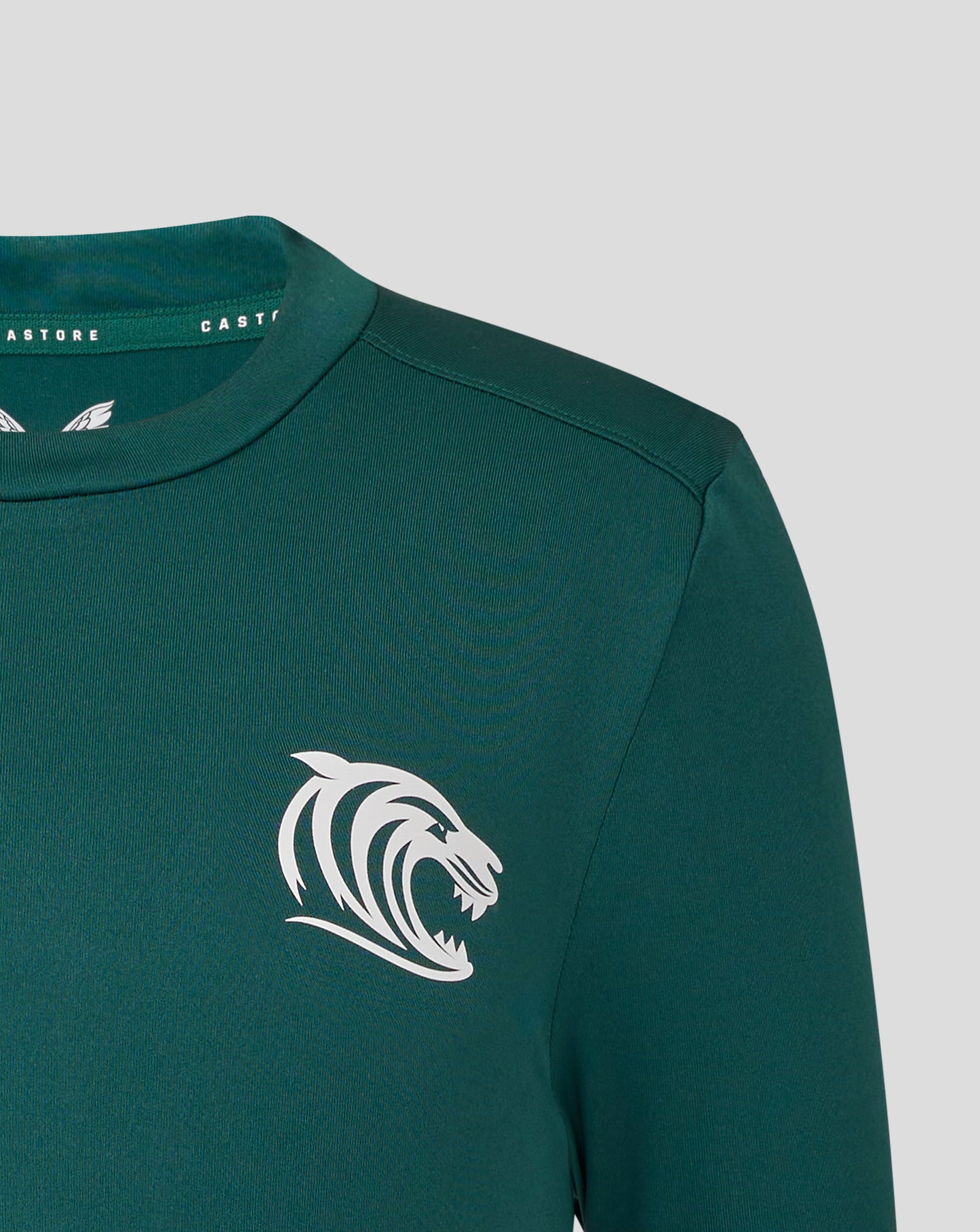 Leicester Tigers Junior 25/26 Short Sleeve Training T-Shirt - Botanical