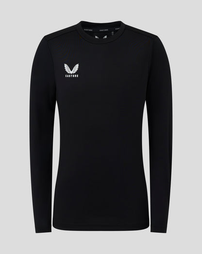Junior Long Sleeve Performance Tee - Caviar